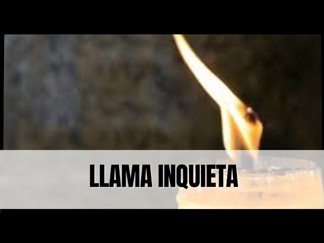 porque se mueve una vela sin aire