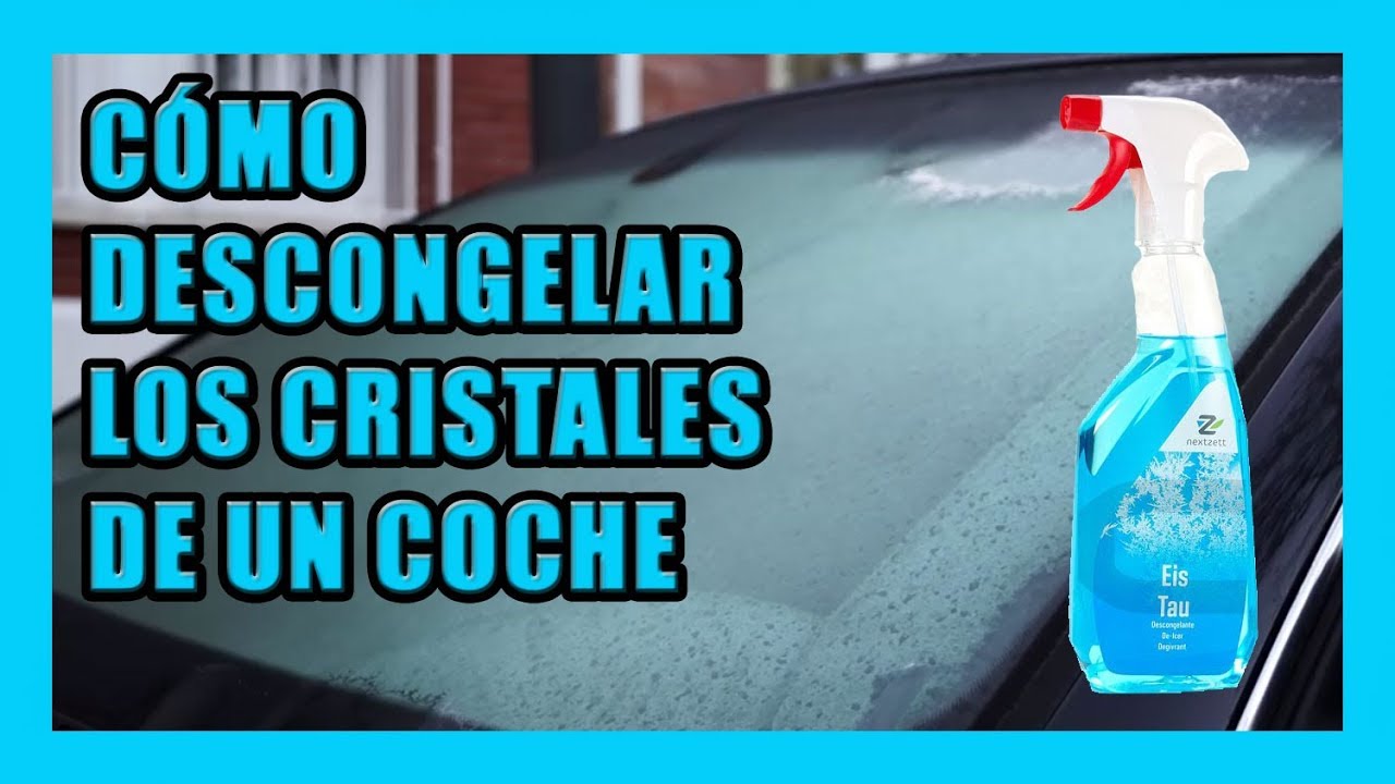 producto para quitar hielo del parabrisas