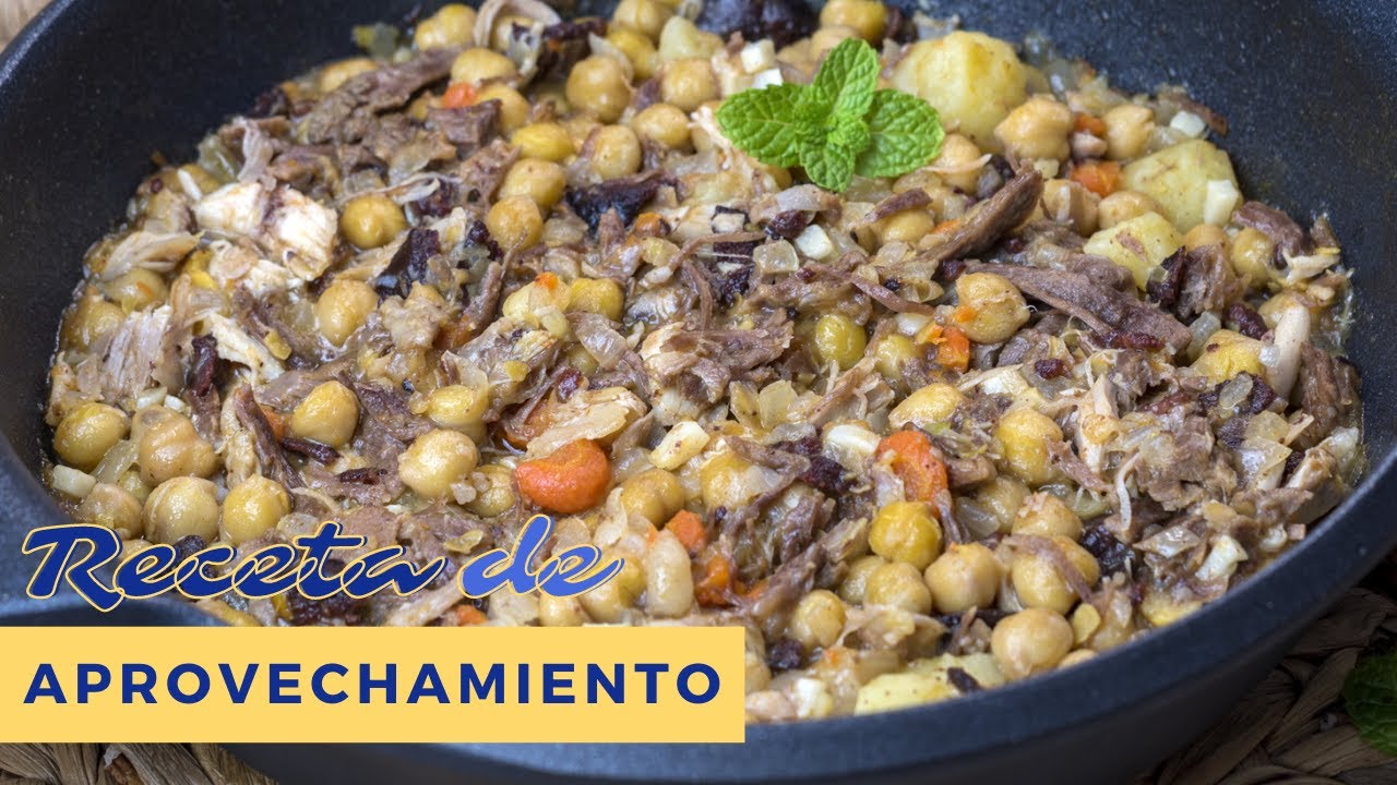 recetas aprovechamiento carne cocido