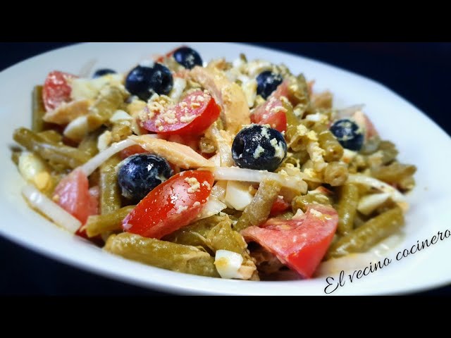 recetas de judias verdes en ensalada