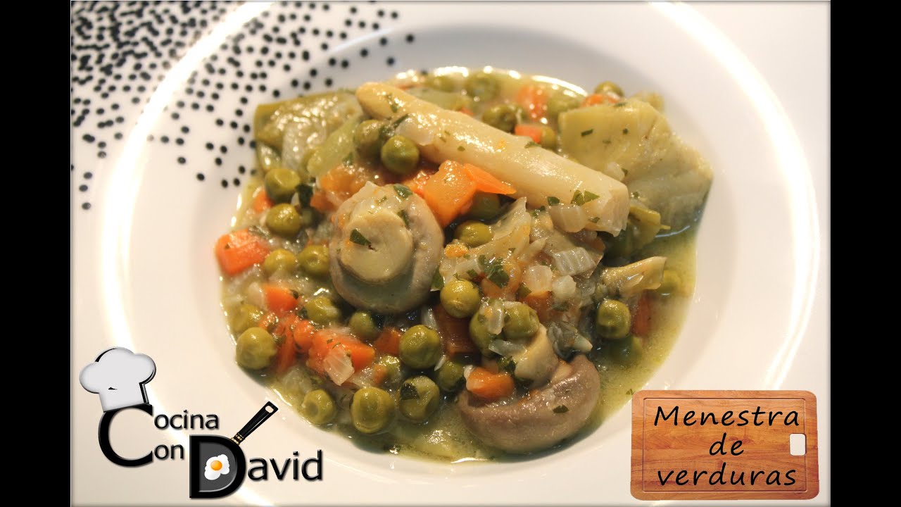 recetas menestra de verduras de bote
