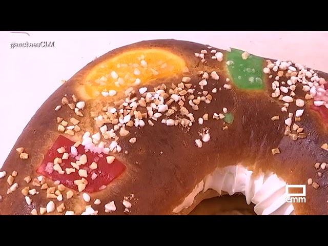 roscon de reyes fruta verde