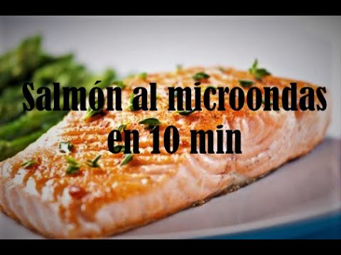 salmon microondas