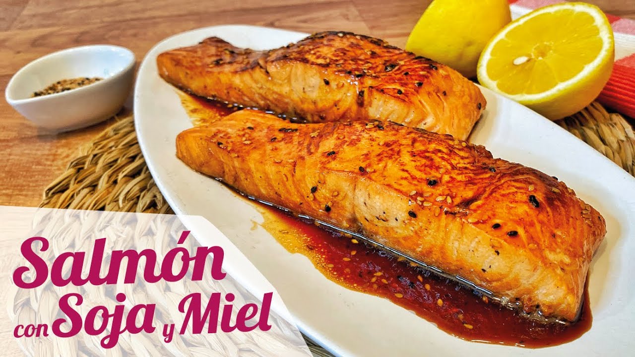 salmon plancha soja