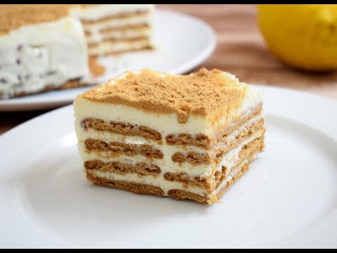 tarta de galletas y limón la lechera