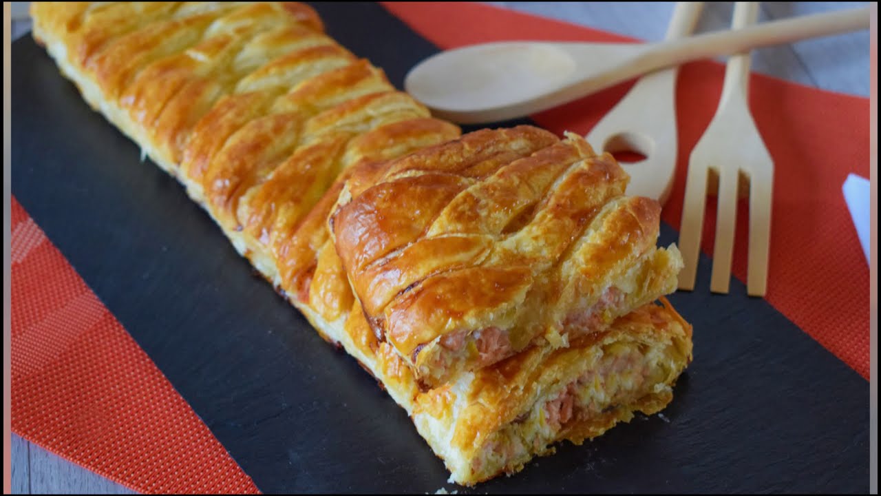 trenza hojaldre salmón