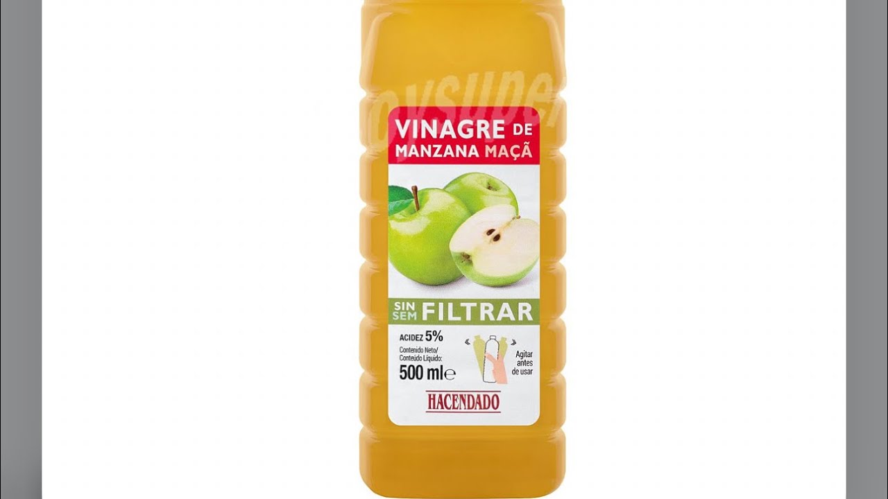 vinagre de manzana ecologico mercadona