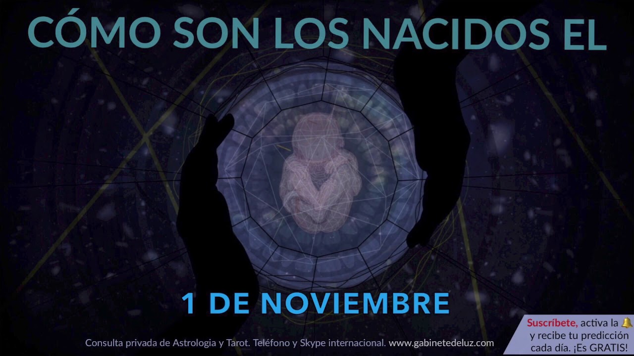 1 de noviembre signo escorpio