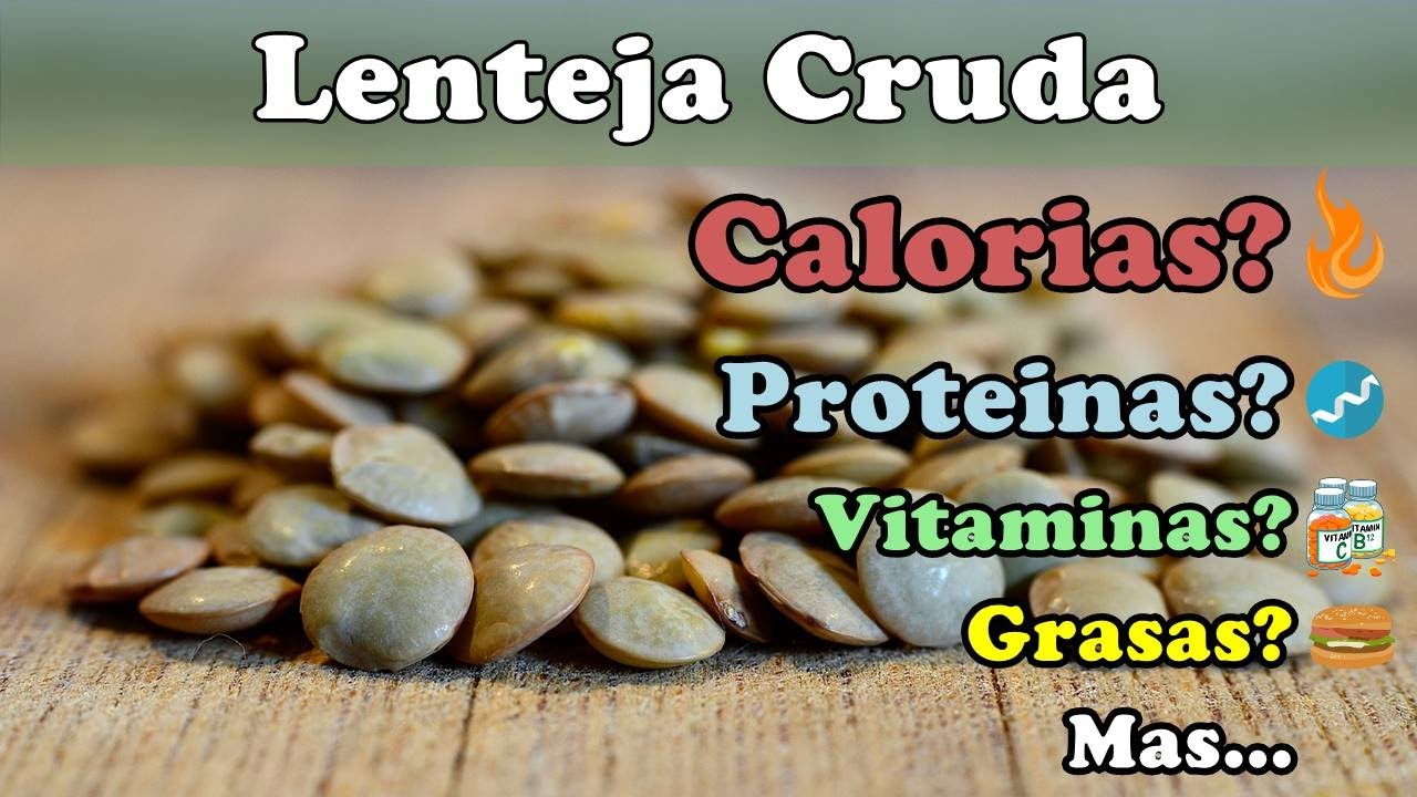 100 gramos de lentejas crudas