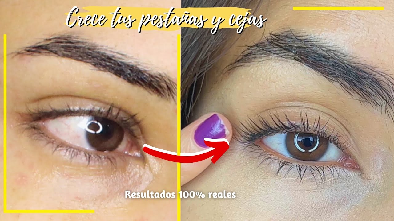 aceite de coco cejas y pestañas