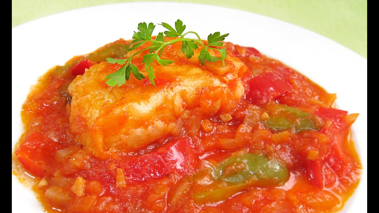 bacalao con tomate piel hacia arriba o hacia abajo