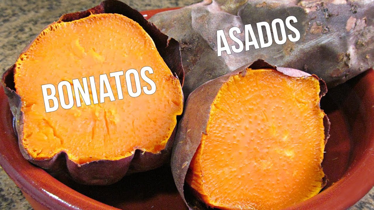 boniatos al horno tiempo