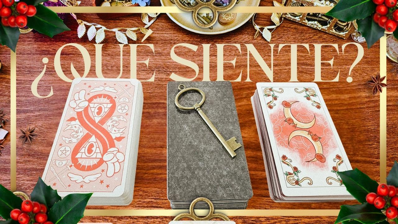 cartas del tarot que siente por mi
