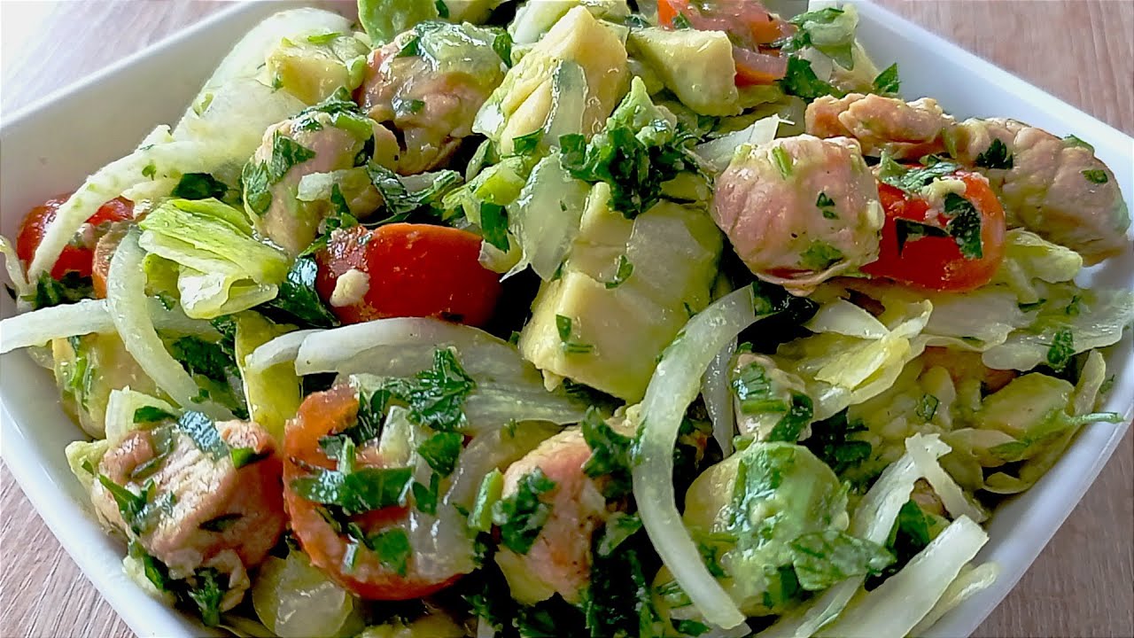 cenar ensalada