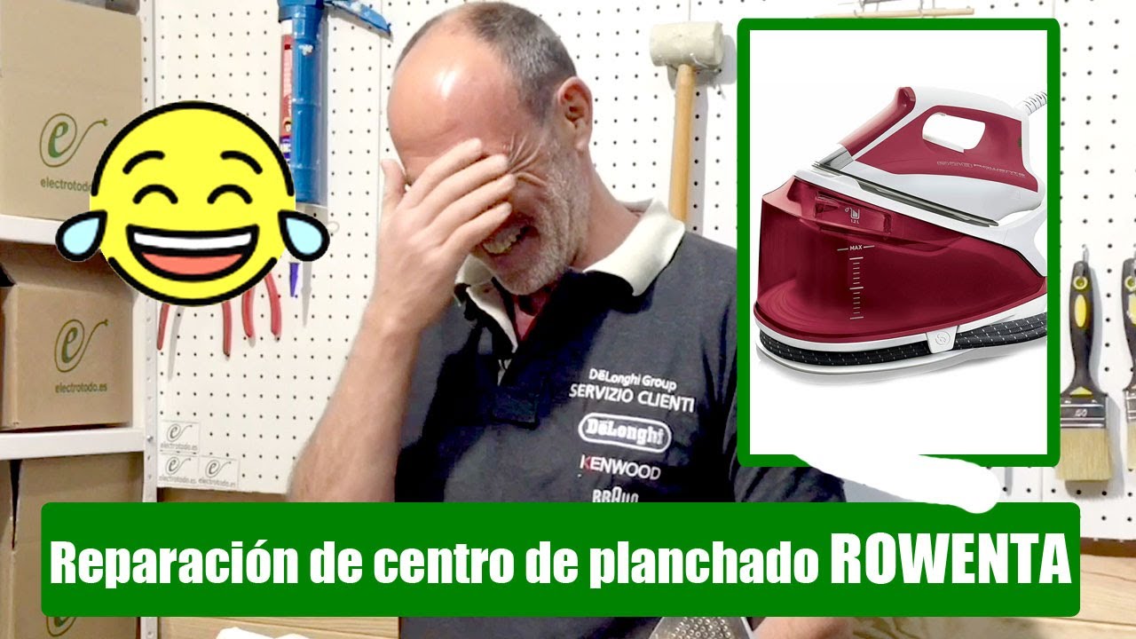 centro de planchado no sale vapor