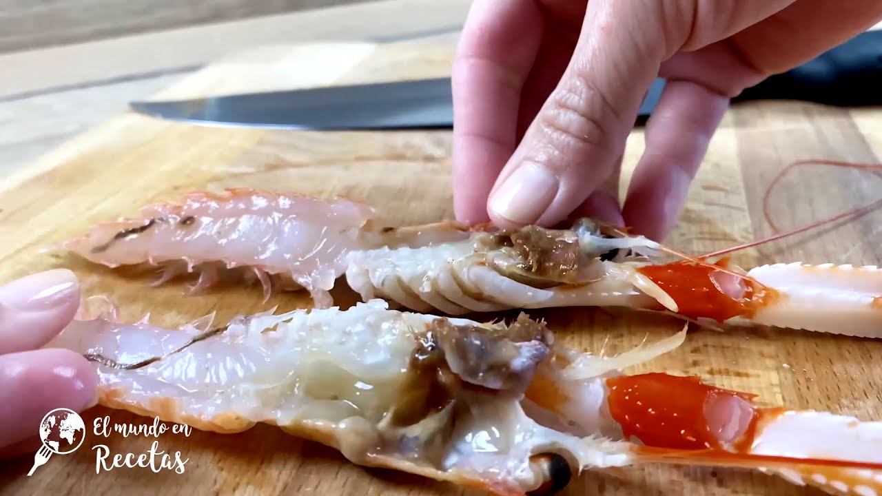 cigalas congeladas a la plancha