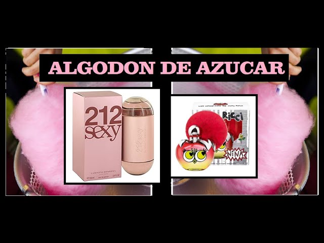 colonia con olor a algodon de azucar