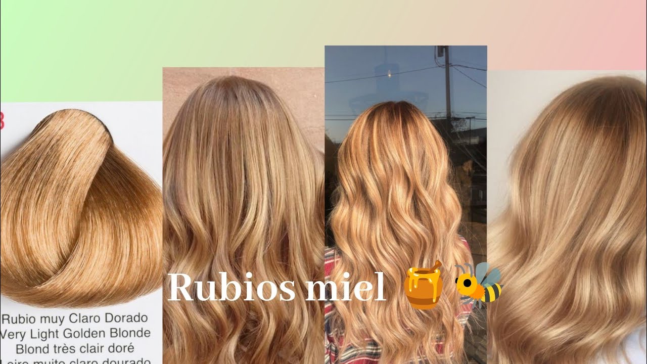 color de pelo miel