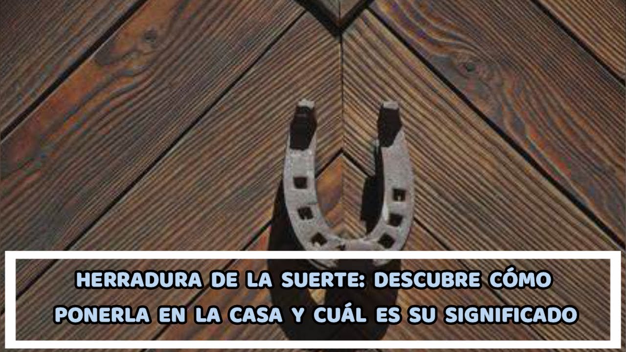 como colgar una herradura