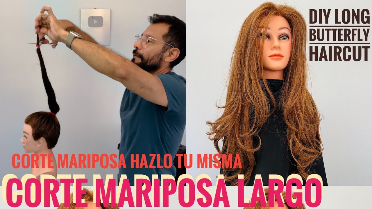 corte mariposa pelo largo