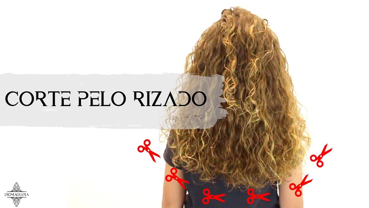 corte recto pelo rizado