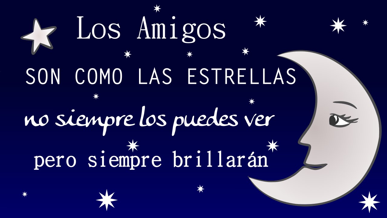 dar las buenas noches a un amigo