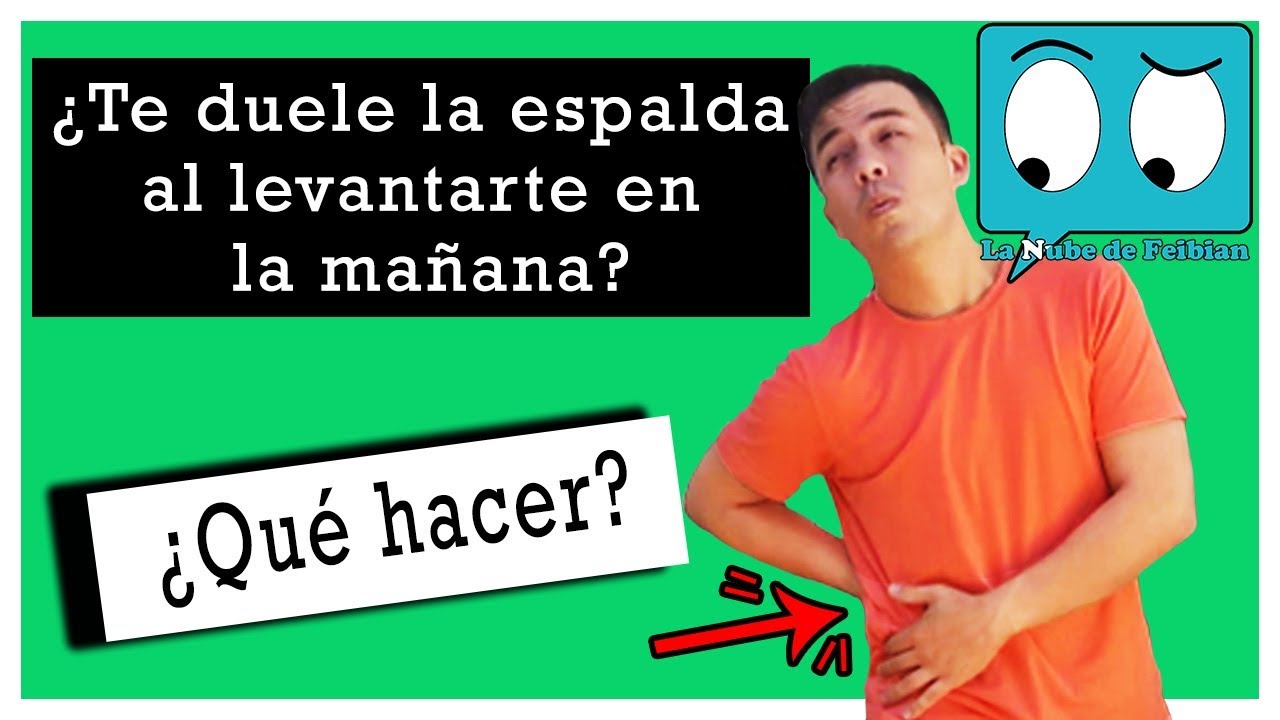 despertarse con dolor de espalda
