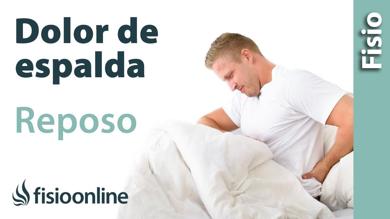 dolor de espalda solo al dormir