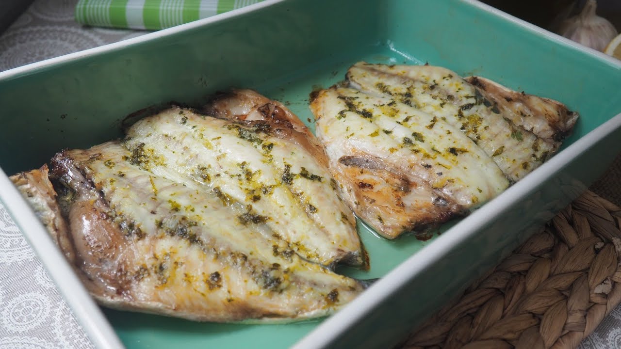 dorada a la espalda al horno