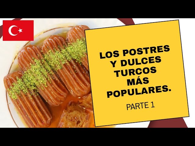 dulces turcos nombres