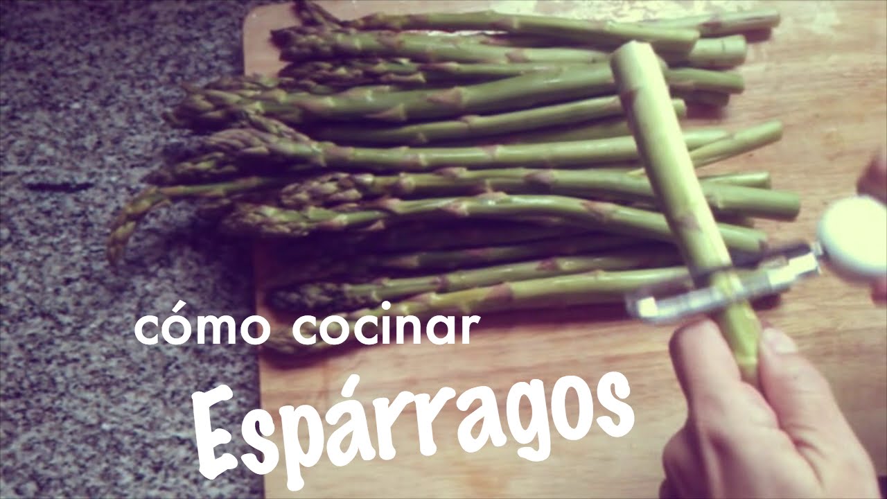 espárragos verdes de bote recetas