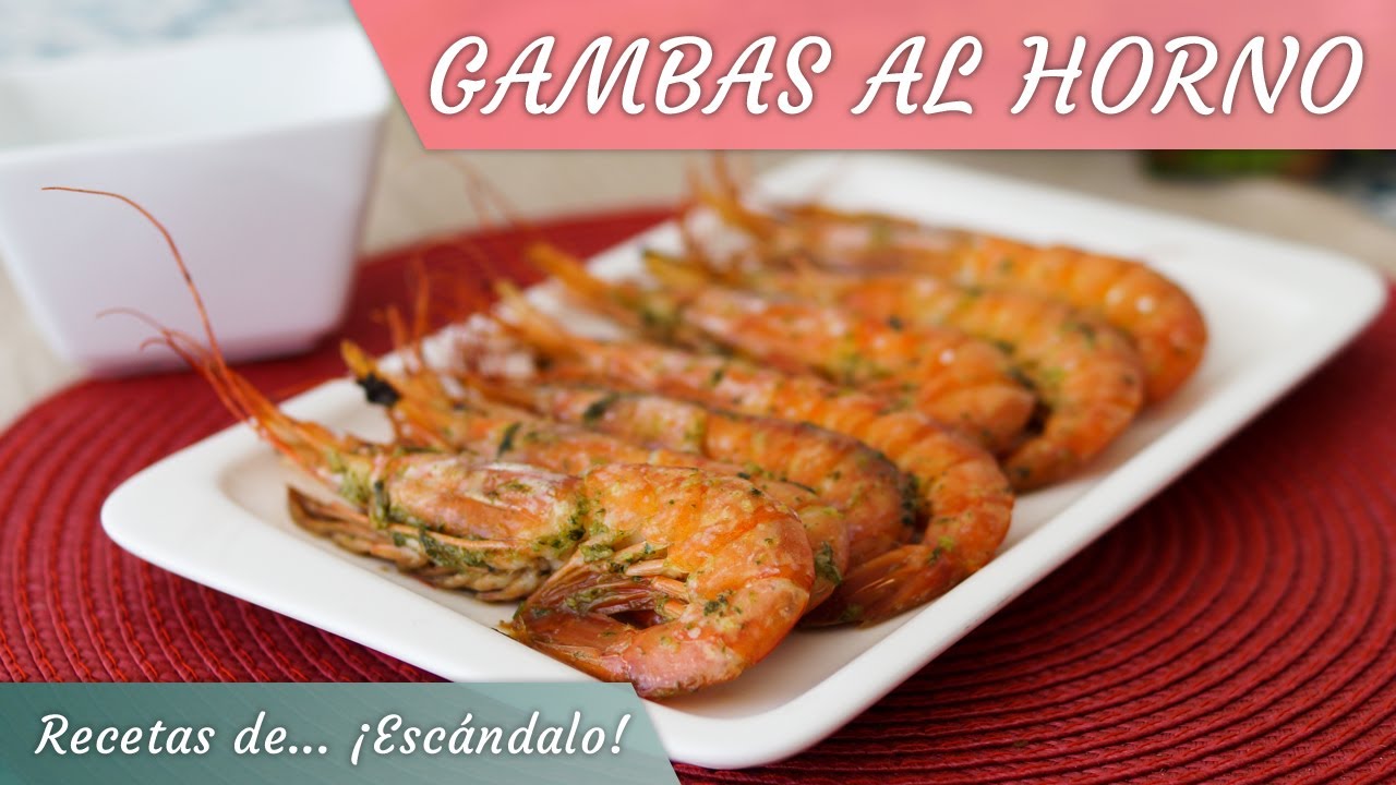 gambas al horno congeladas