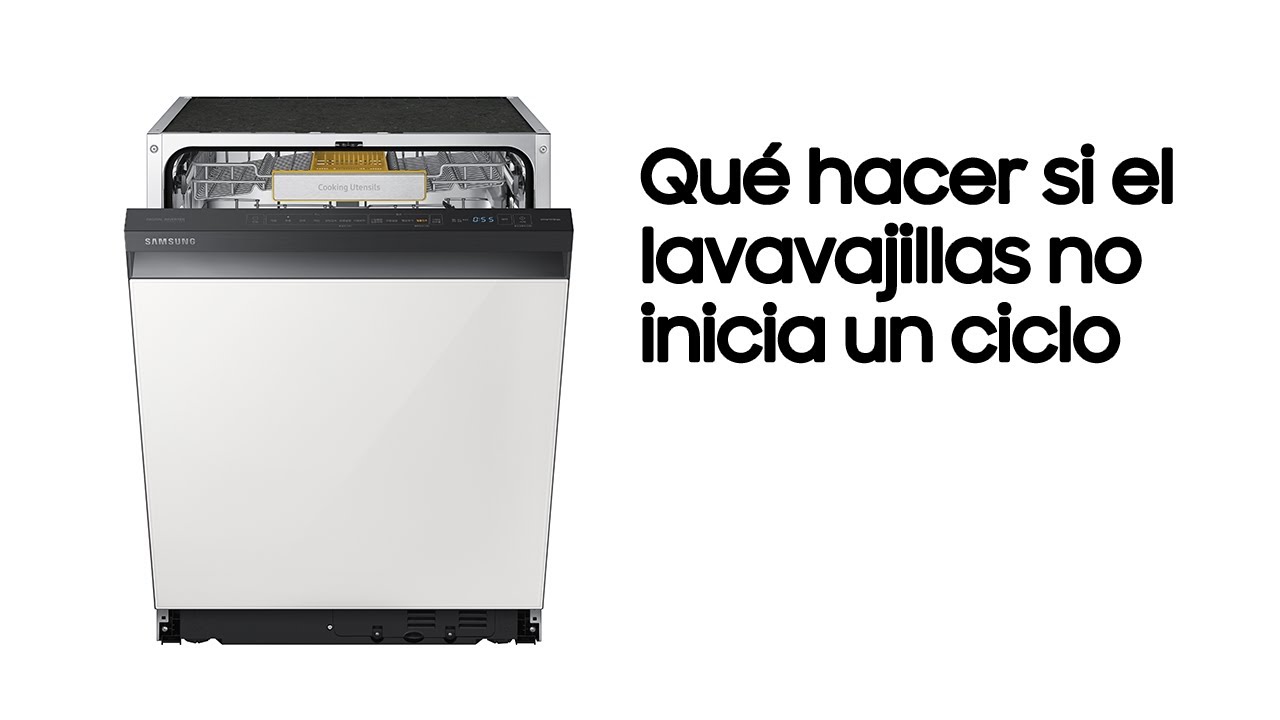 lavavajillas balay no inicia lavado