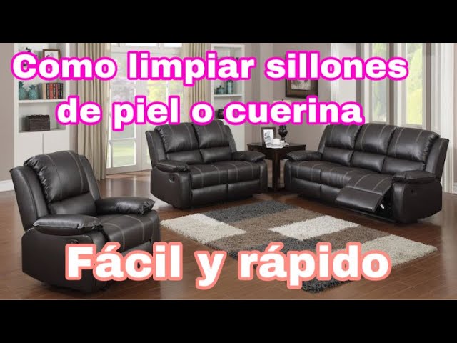 limpieza sofa de piel