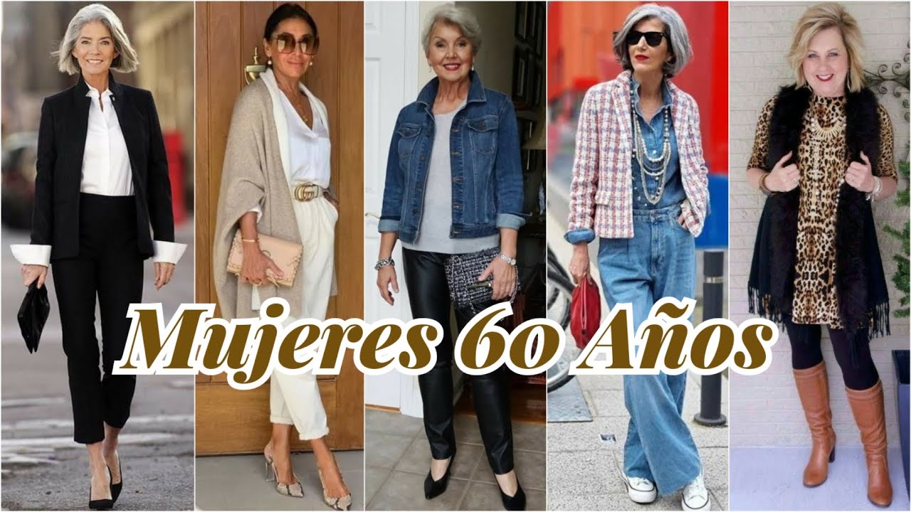 moda mujer 60 años