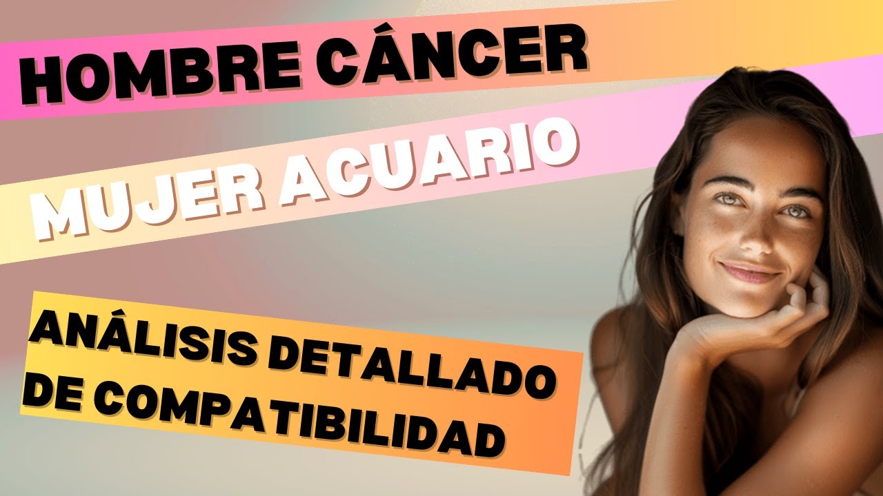mujer acuario y hombre cáncer