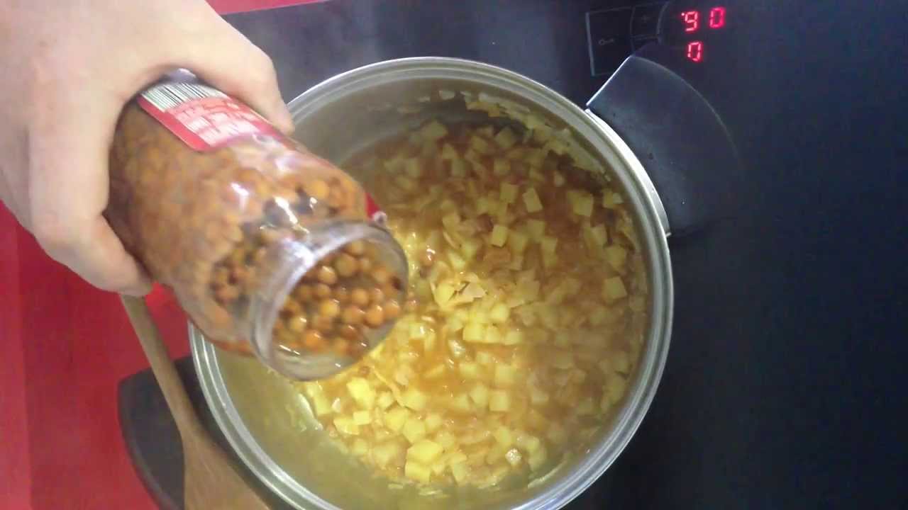 patatas de lentejas