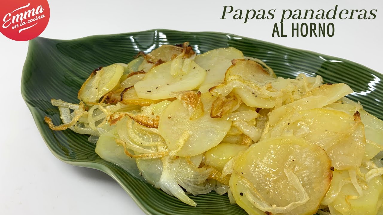 patatas y cebolla al horno