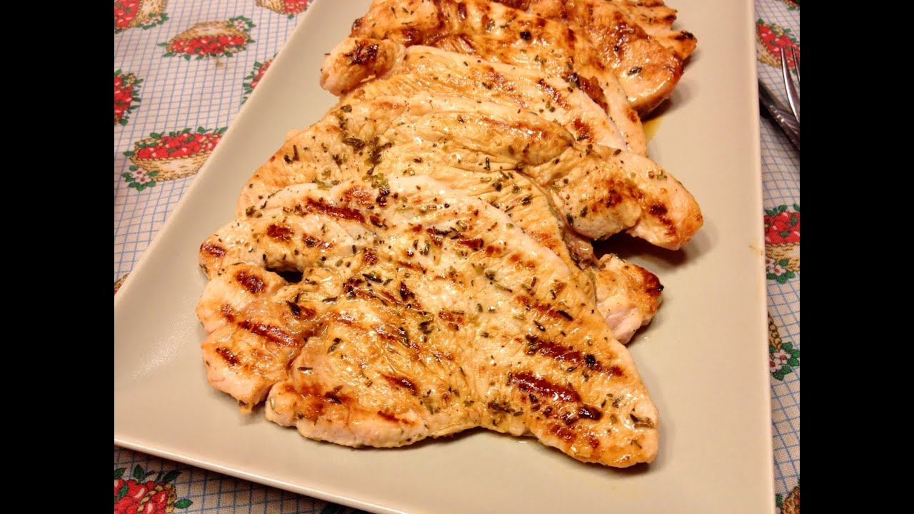pechuga de pavo a la plancha