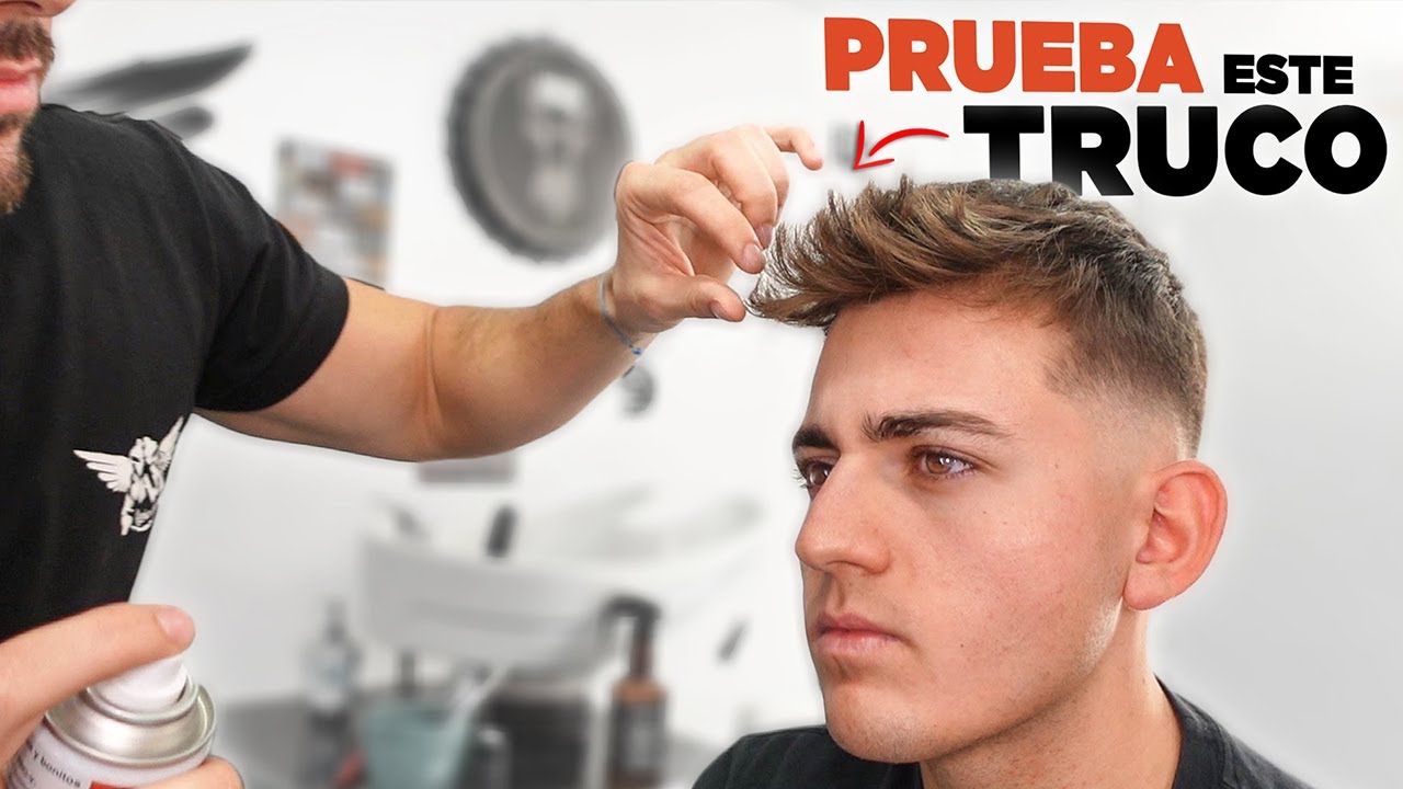 peinados pelo fino hombre