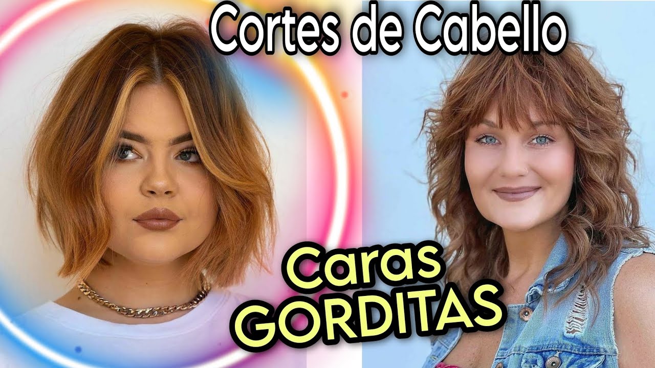 pelo corto para cara redonda y gorda