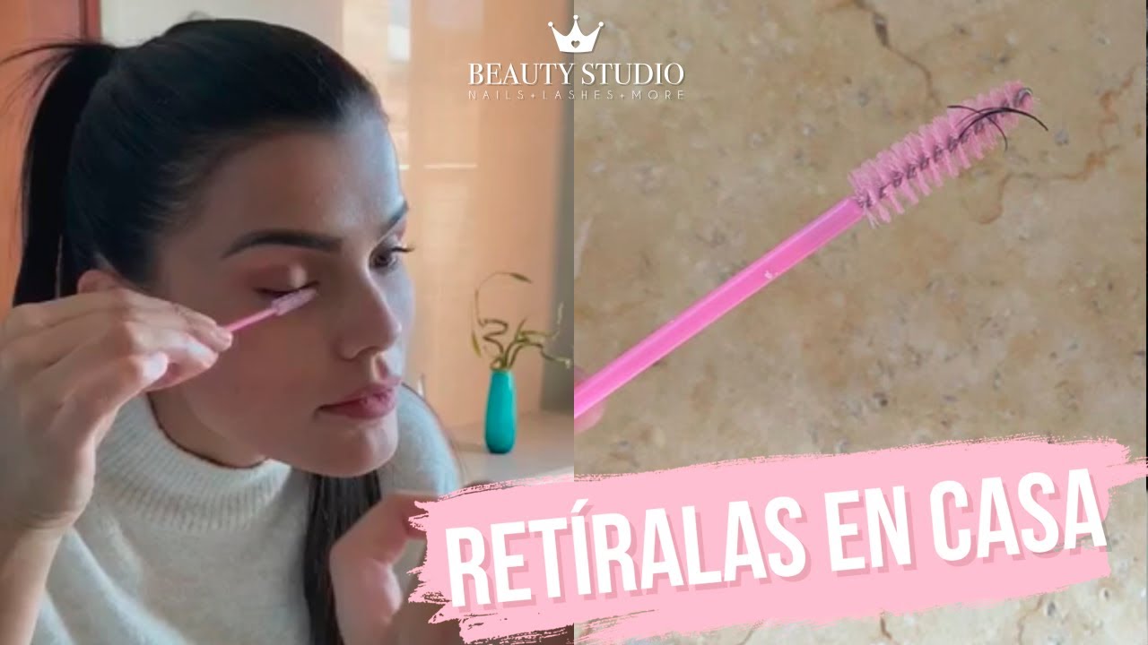 quitar pestañas pelo a pelo en casa
