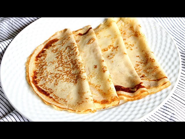 receta crepes salados para 2