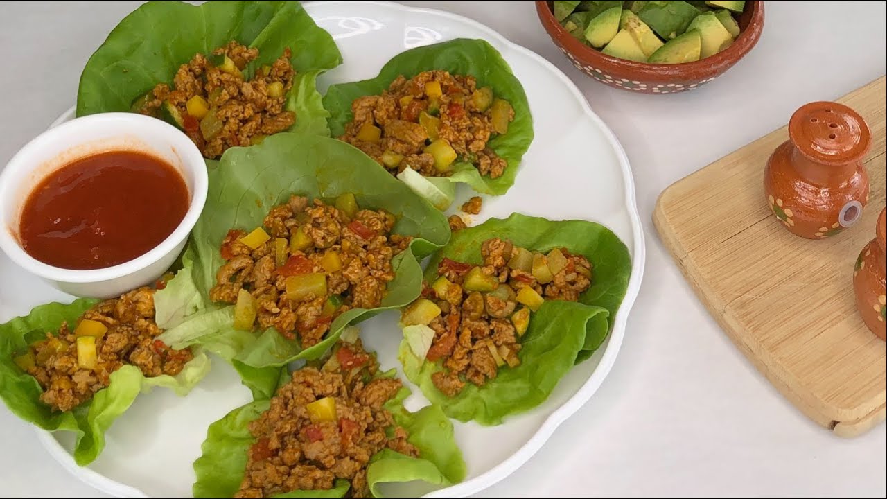 recetas con carne picada de pollo y verduras