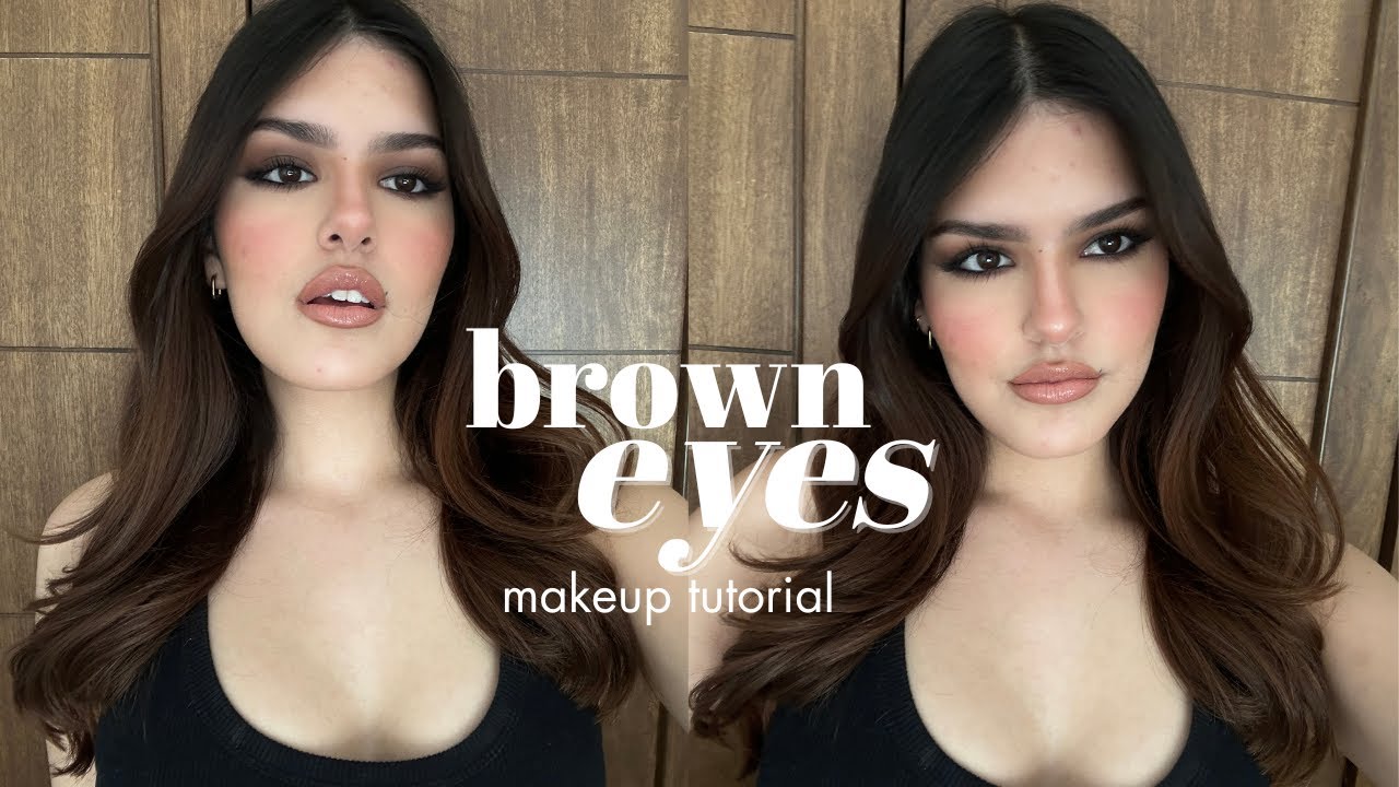 sombras de ojos marrones