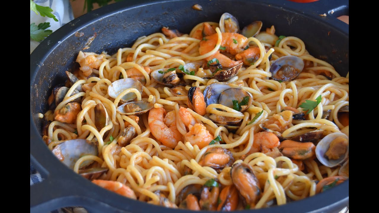 spaguetis a la marinera