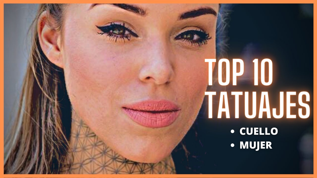 tatuajes en cuello mujeres
