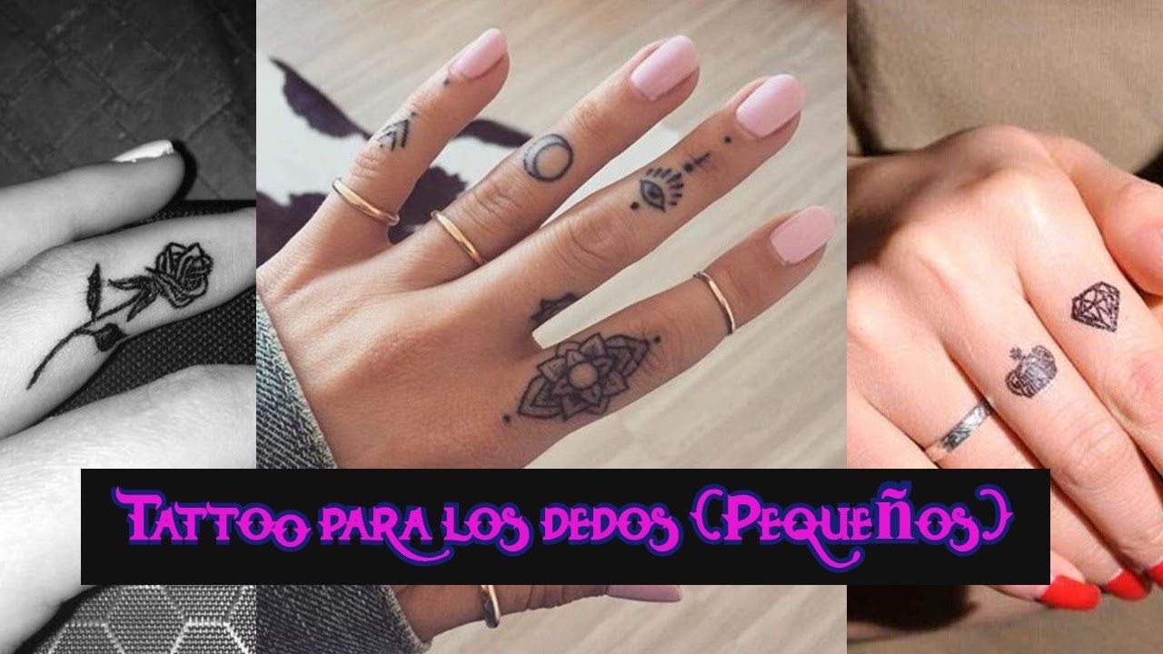 tatuajes en los dedos para mujer
