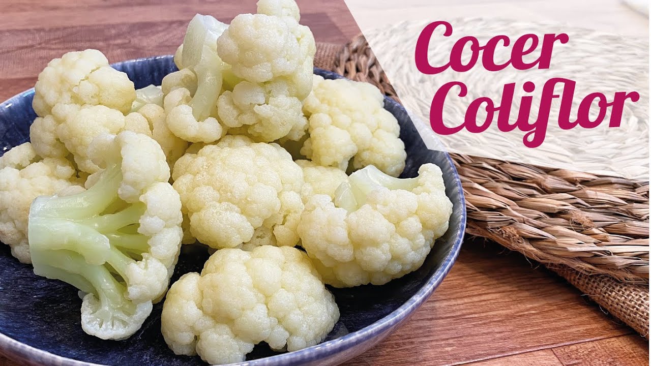 tiempo cocción coliflor